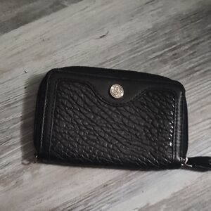 Relic Black Textured Women's Wallet